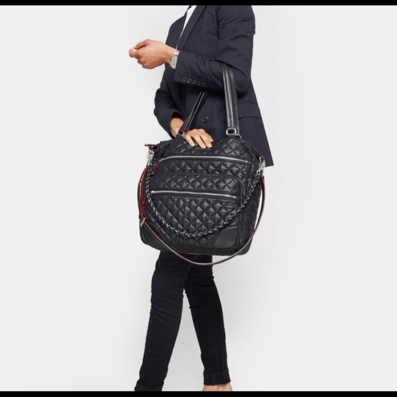 MZ Wallace Crosby Tote handbag bag - Black rare sold out - Picture 3 of 16